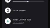 Android 12 ouput picker listing available devices