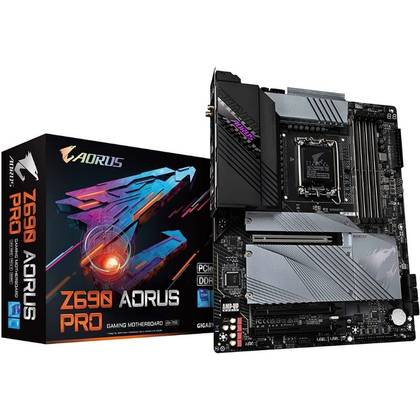 The Gigabyte Z690 Aorus Pro is one of the more affordable Z690 motherboards on the market. Despite its relatively affordable price tag, it offers everything you'd expect from a high-end premium Z690 motherboard for your Alder Lake build.