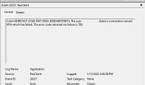 Error description in Windows Event Viewer