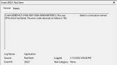 Error description in Windows Event Viewer