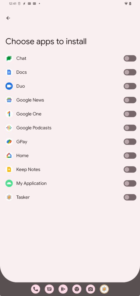 Android 13 Guest profile setup