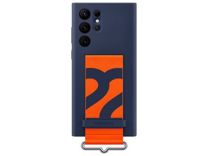 This soft-touch silicone case has a strap on the back that you can slide your hand into, for a better grip (sort of like a pop socket).