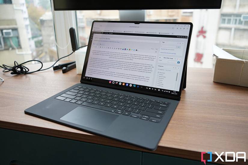 Galaxy Tab S8 Ultra with keyboard case. 