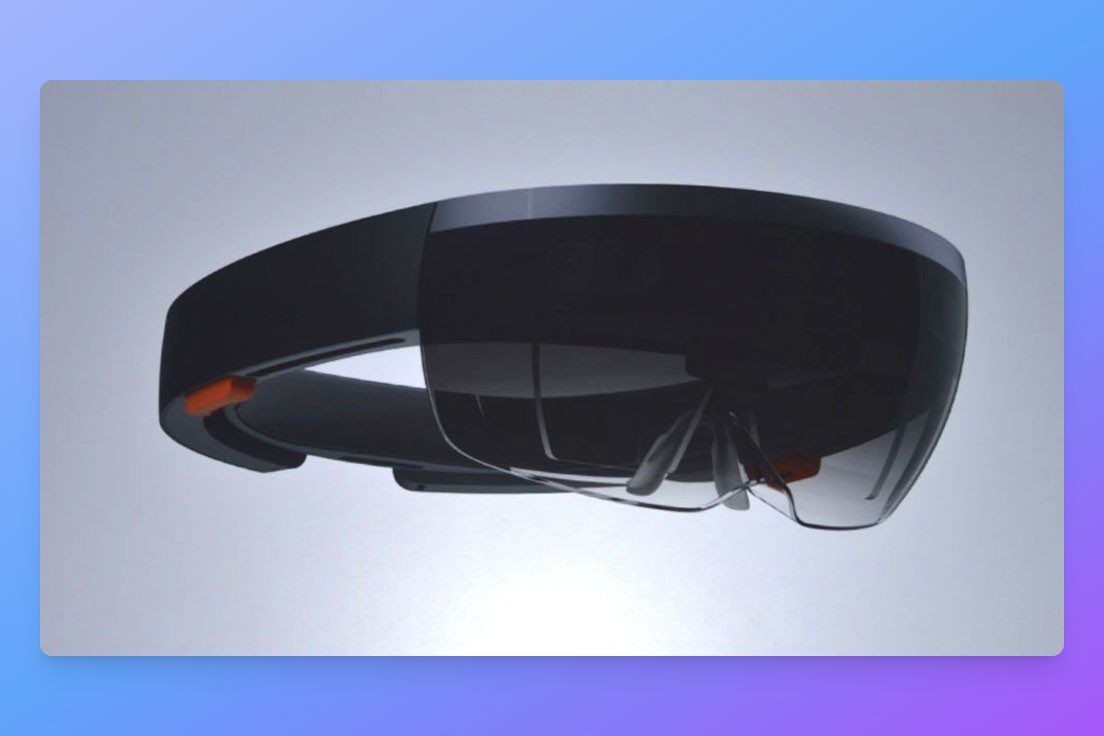 Microsoft HoloLens headset