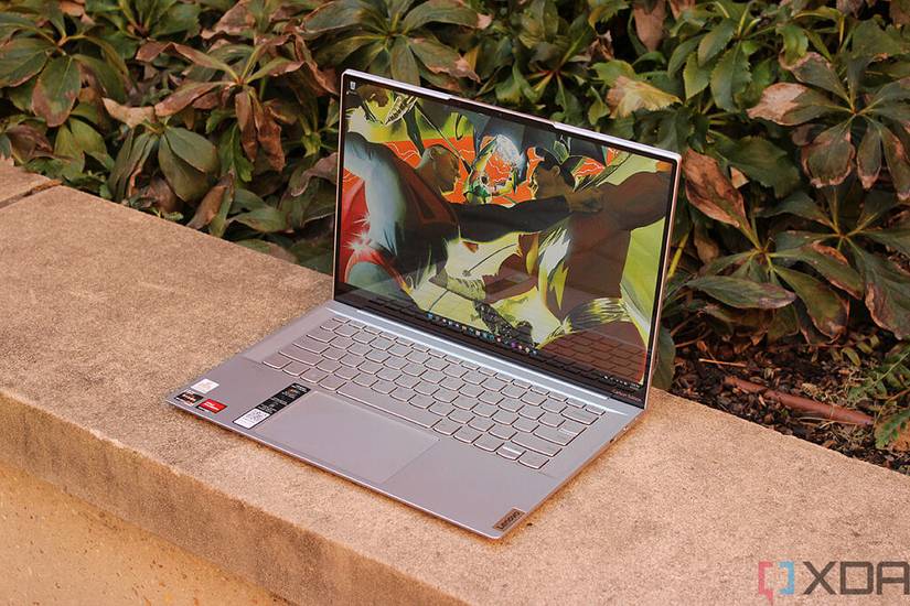 Angled view of Lenovo IdeaPad