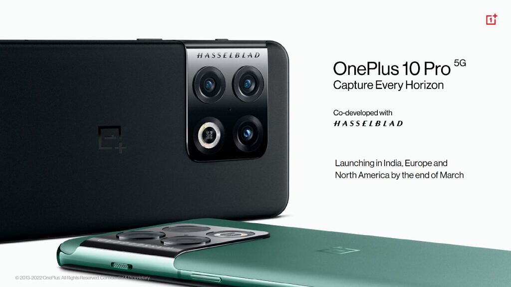 The OnePlus 10 Pro is launching globally next month with OxygenOS