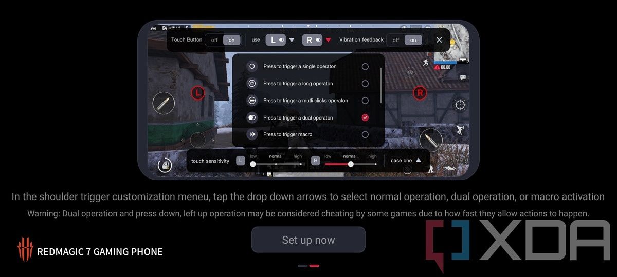 RedMagic 7 game space