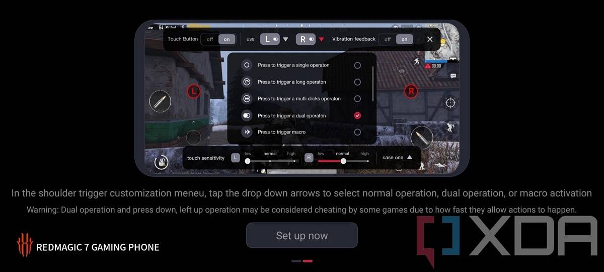 RedMagic 7 game space