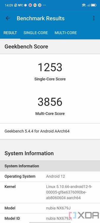RedMagic 7 Geekbench 5