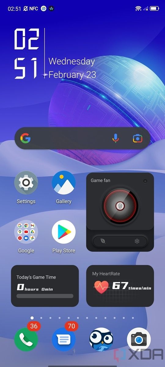 RedMagic 7 RedMagic OS launcher