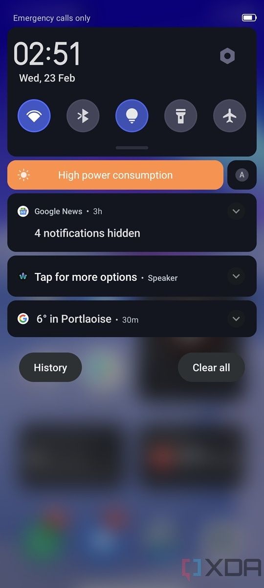 RedMagic 7 RedMagic OS notifications