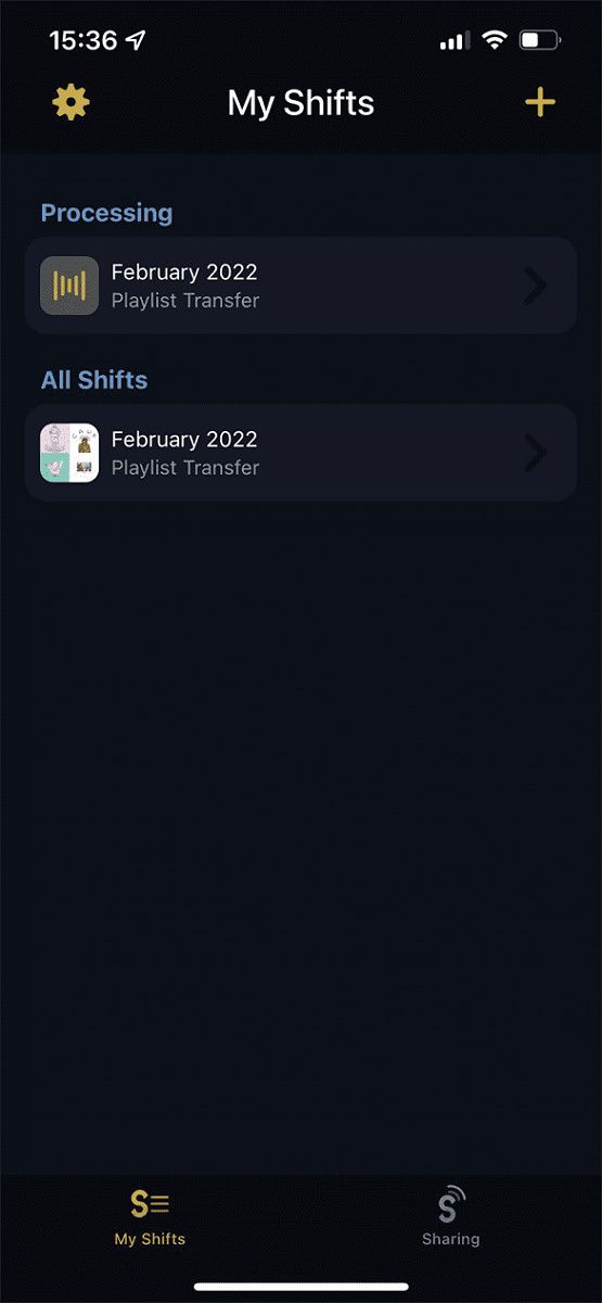 SongShift Spotify and Apple Music processing