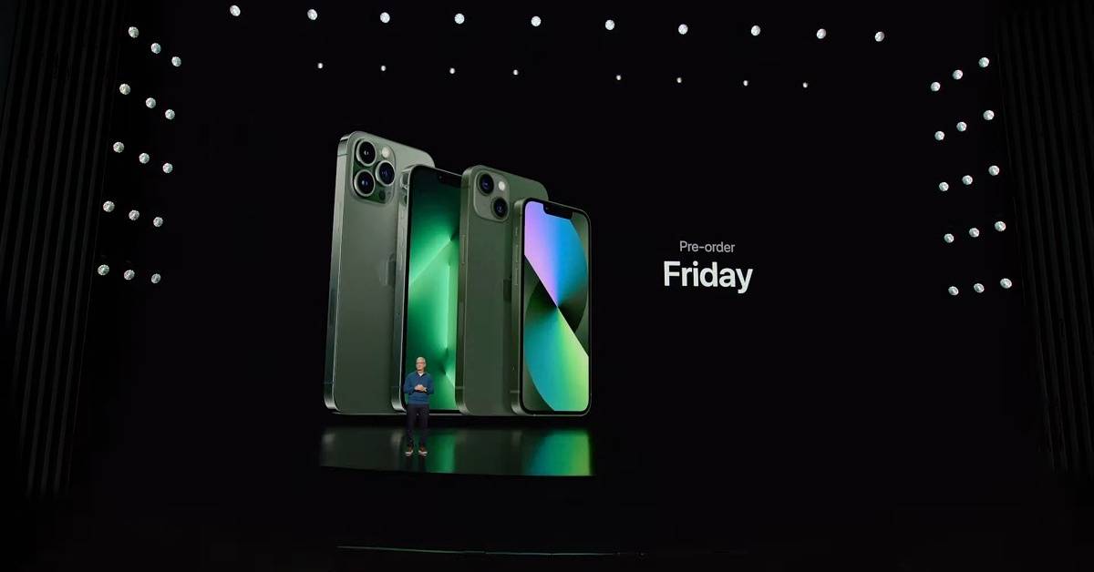 iPhone 13 and iPhone 13 Pro get a new green colorway