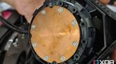 ASUS ROG Ryujin II 360 AIO copper plate
