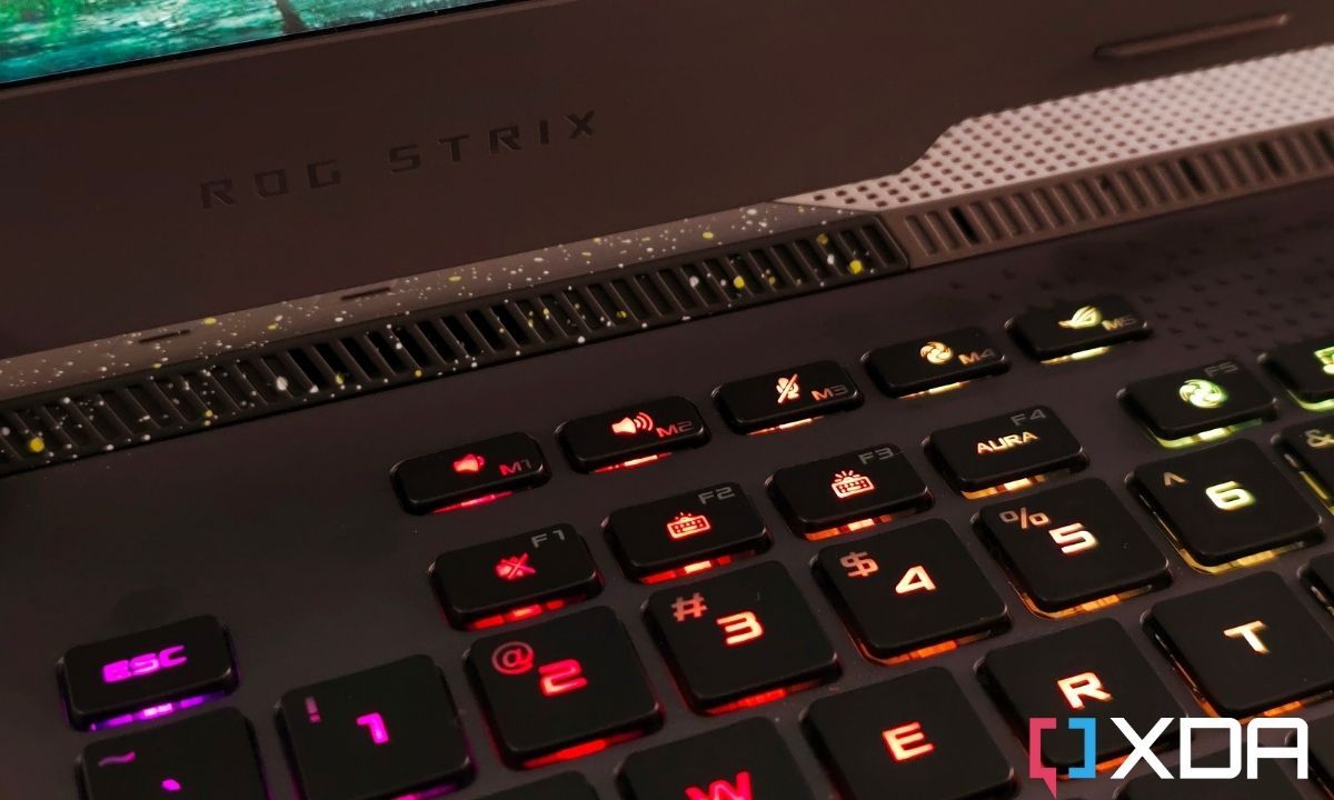 ASUS ROG Strix G15 2022 programmable keys