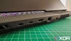ASUS ROG Strix G15 ports on the back
