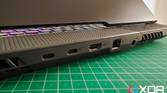 ASUS ROG Strix G15 ports on the back