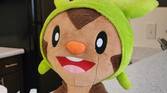 Photo of a Chespin plush with no blur effect
