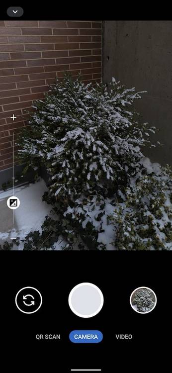 GrapheneOS camera UI