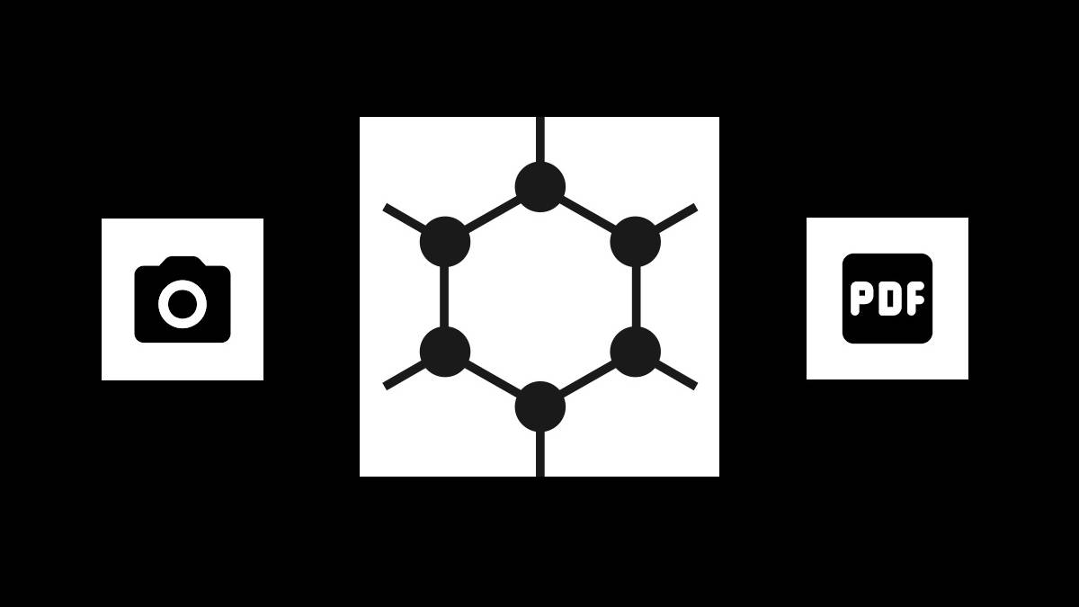 GrapheneOS logo with camera and PDF viewer