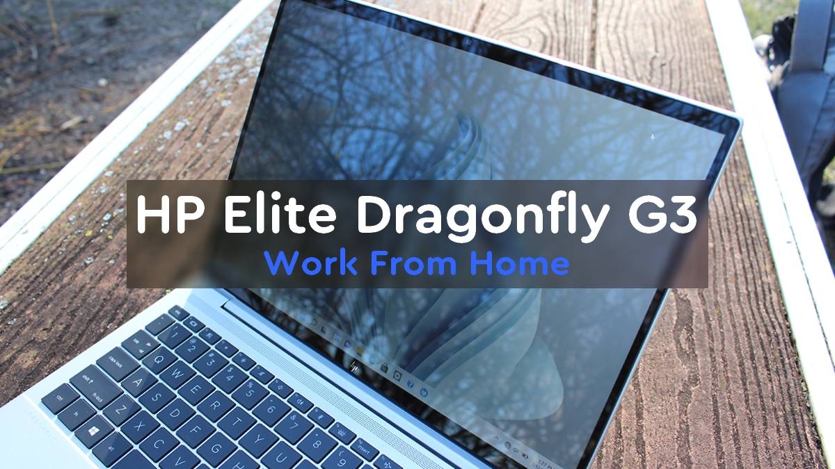 How to set up the HP Elite Dragonfly G3 to work from home