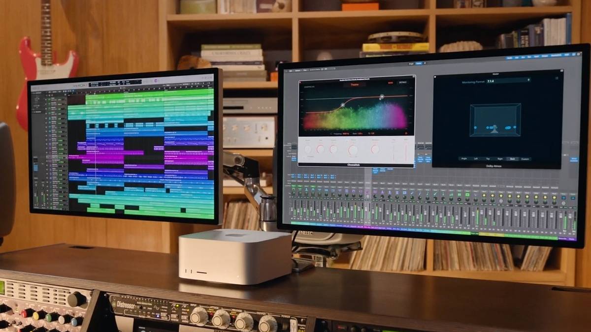 How much space does the Mac Studio take up? Surprisingly little