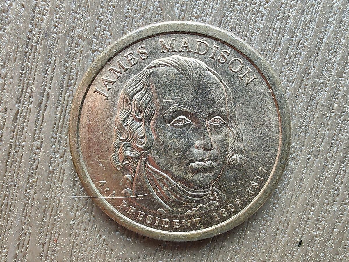 Photo of a coin