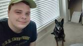 Selfie with dog