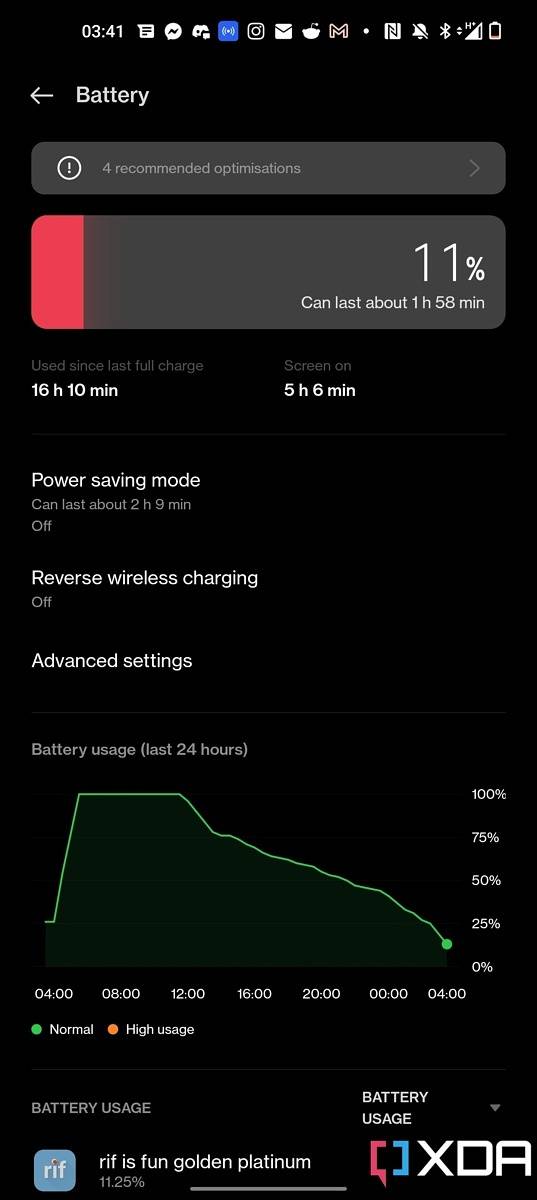 oneplus 10 pro battery life
