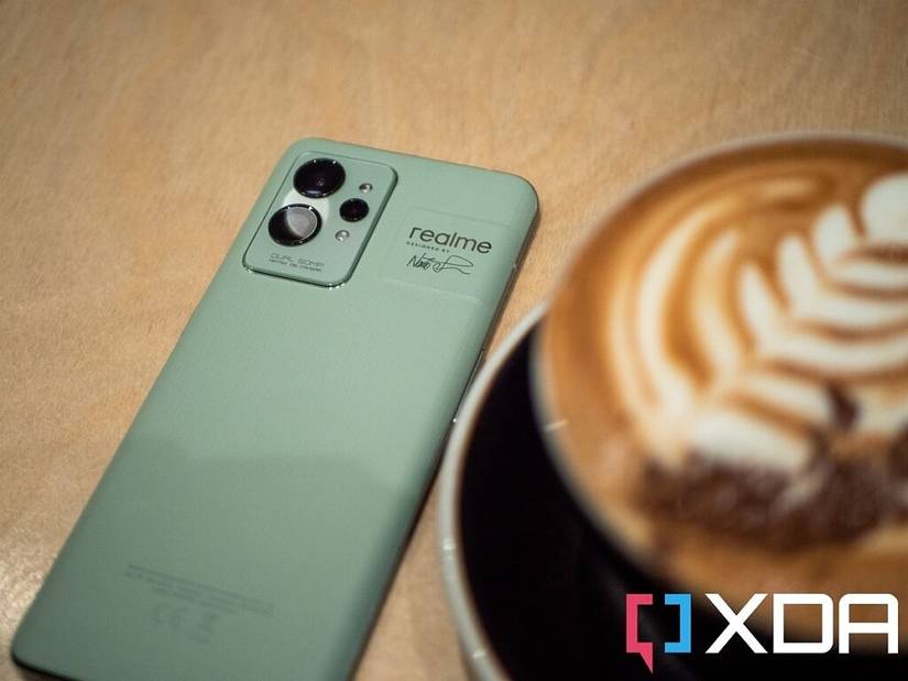Back of the Realme GT 2 Pro
