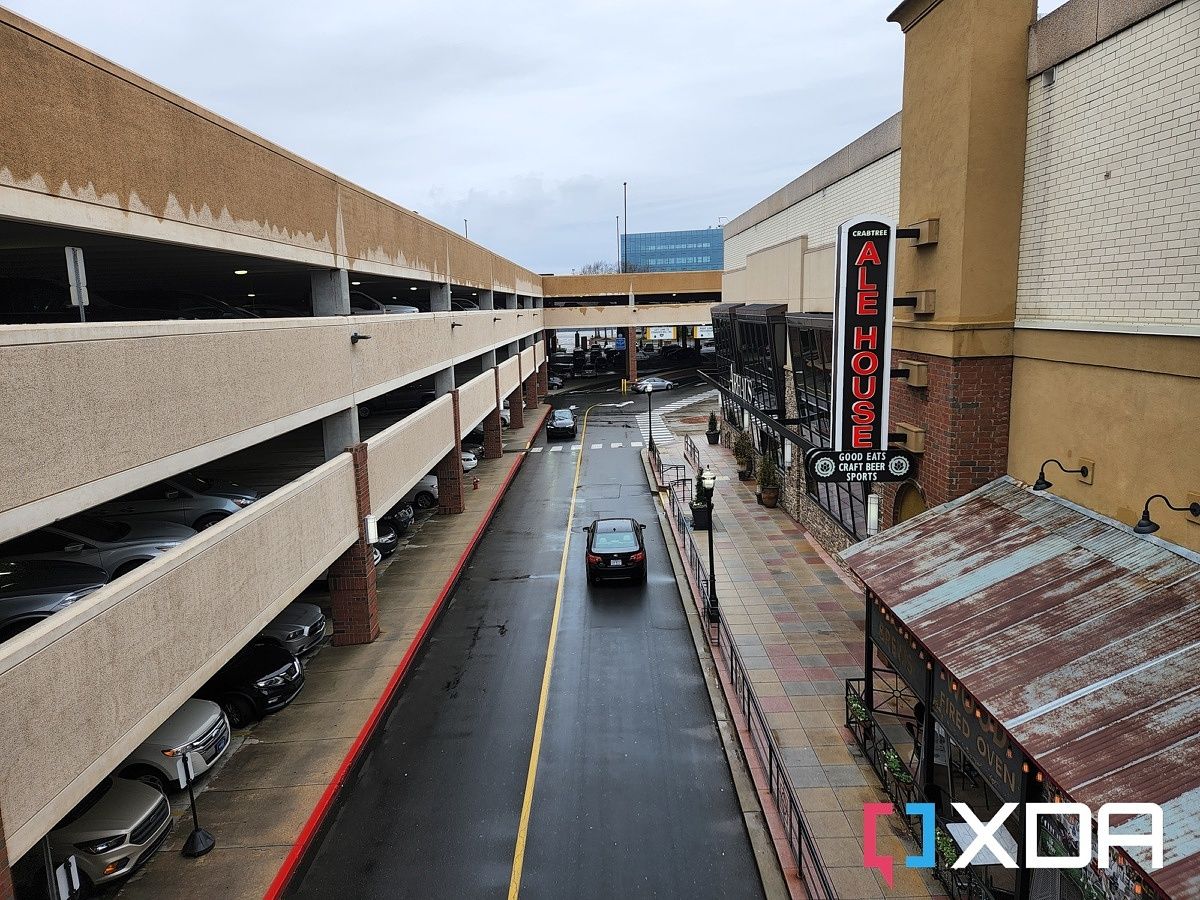 Photo of the outside of a mall