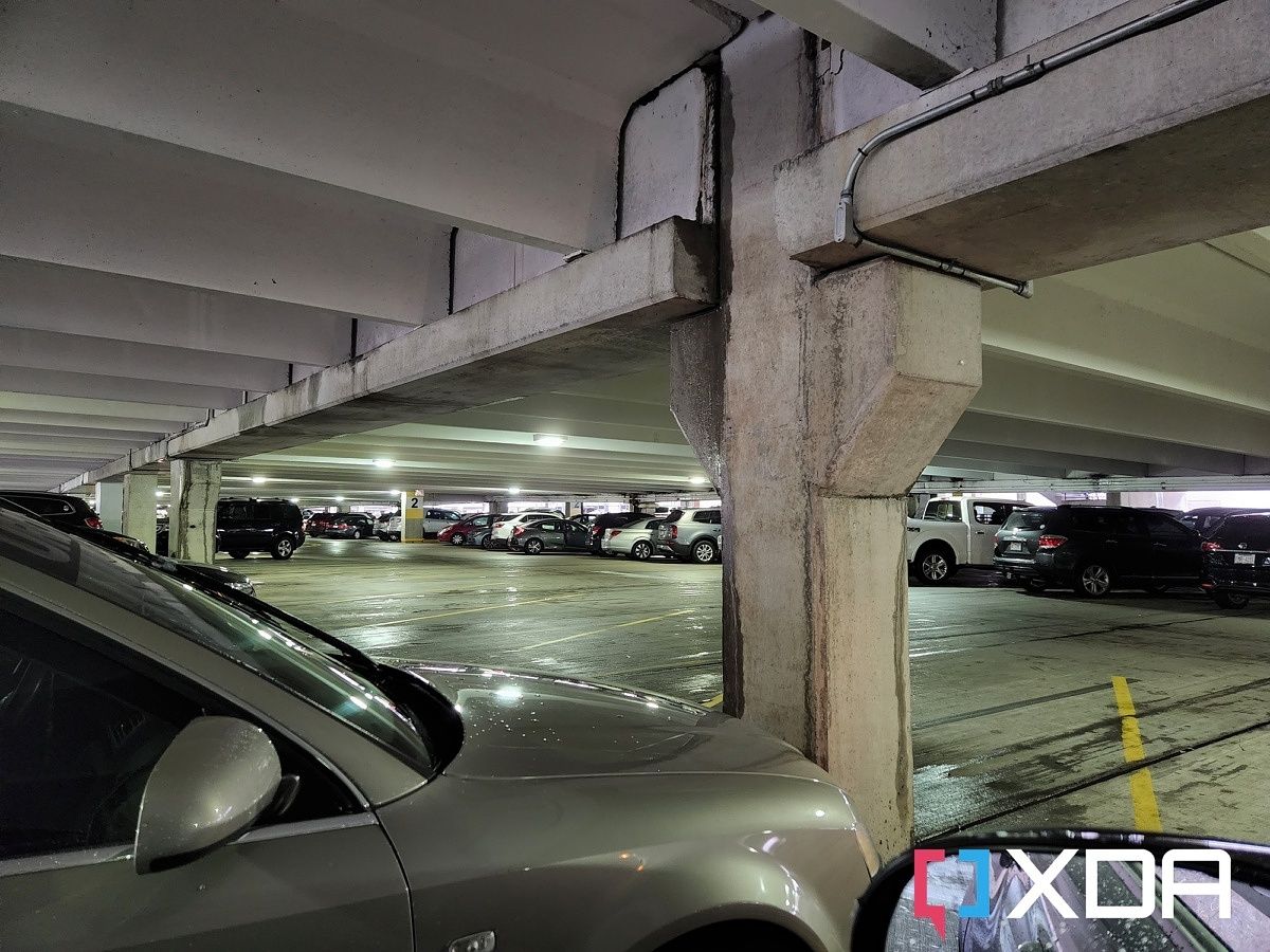 Photo of a parking deck