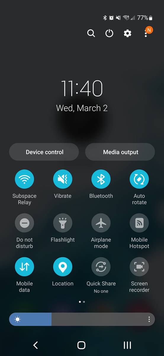 One UI 4 screenshot
