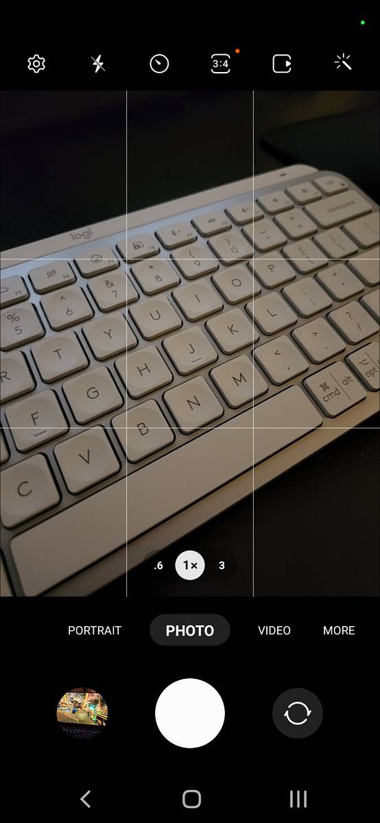 Samsung Camera on Galaxy S22