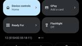Android 12 media controls.