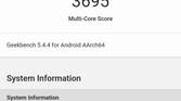 Geekbench on Moto Edge Plus