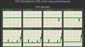 CPU Throttling Test on Moto Edge Plus