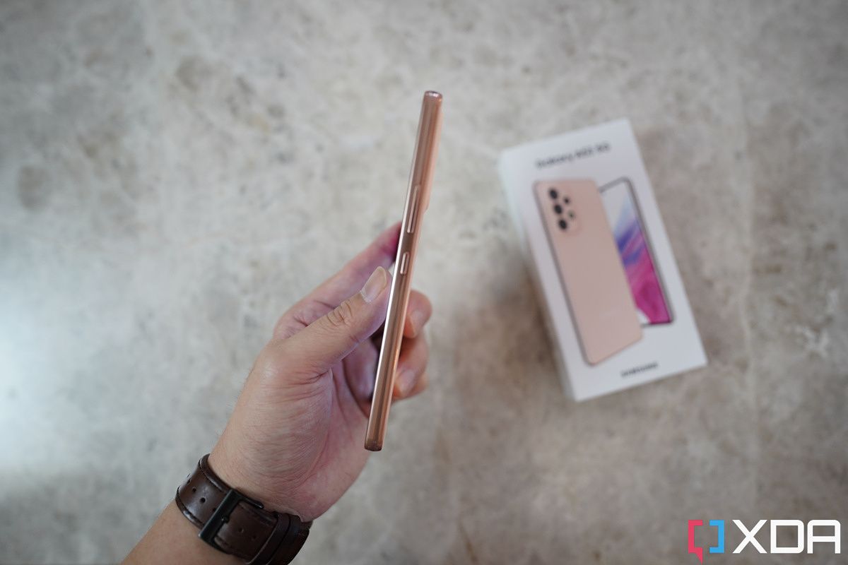 Galaxy A53 sides