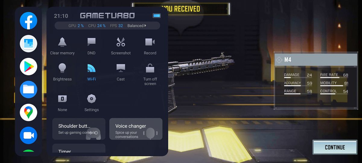 Game turbo in poco phones