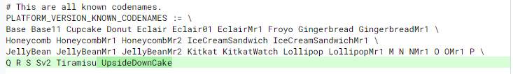 Android 14 Codename This might be the dessert-themed codename for Android 14