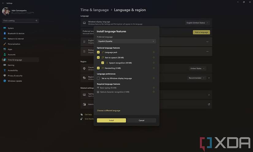 How to install new languages on your Windows 11 PC