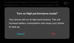 oneplus 10 pro high performance mode