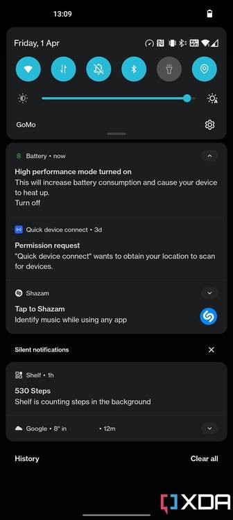 oneplus 10 pro high performance mode