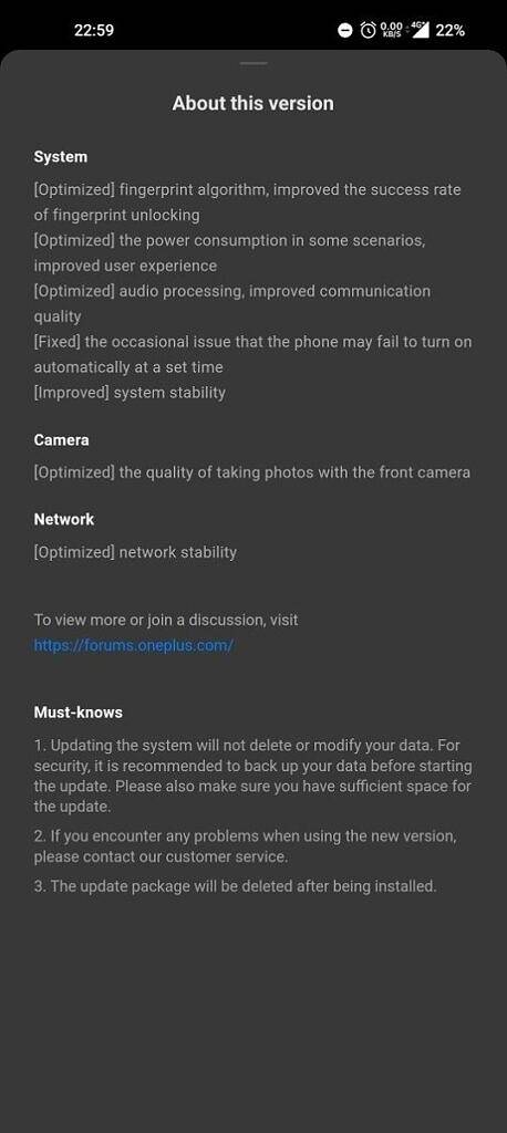 OnePlus 10 Pro OxygenOS A.13 screenshot