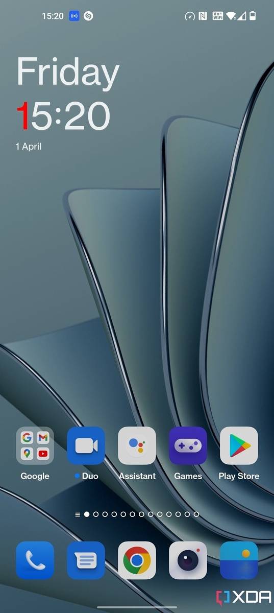 OxygenOS 12.1 launcher