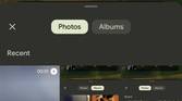 Android photo picker pop up