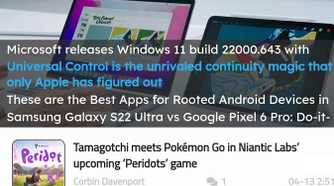 Freeform mode on Android