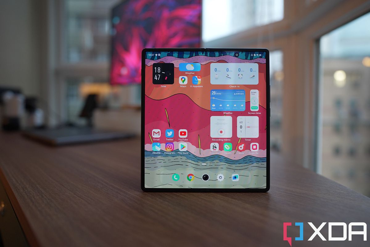Vivo X Fold unfolded