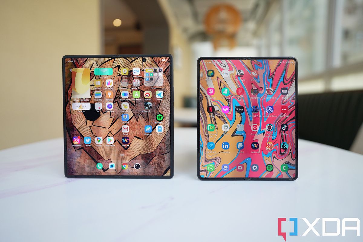 Vivo X Fold and Galaxy Z Fold 3