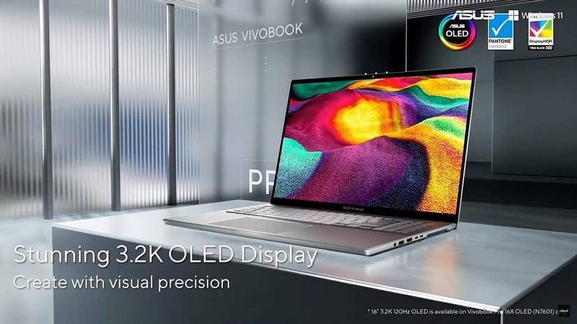 ASUS' new Zenbook and Vivobook laptops have 120Hz OLED displays